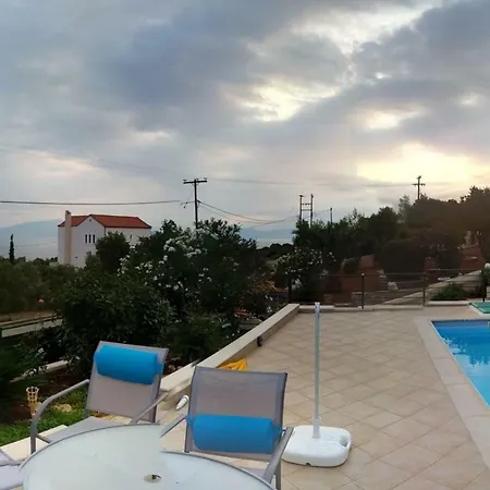 Costa's Sunset With Pool * Theologos (Phthiotis)