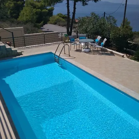 Costa's Sunset With Pool Villa Theologos (Phthiotis)